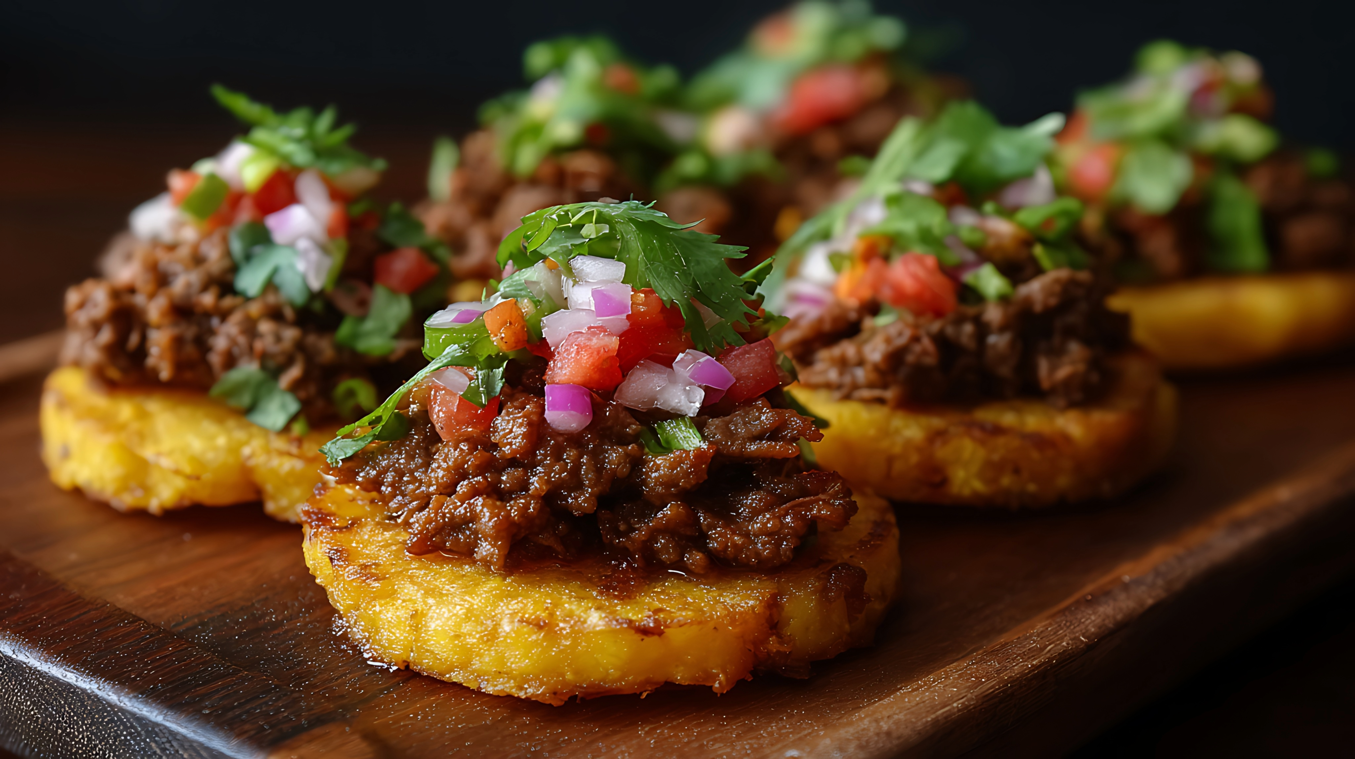 Puerto Rican Loaded Tostones recipe